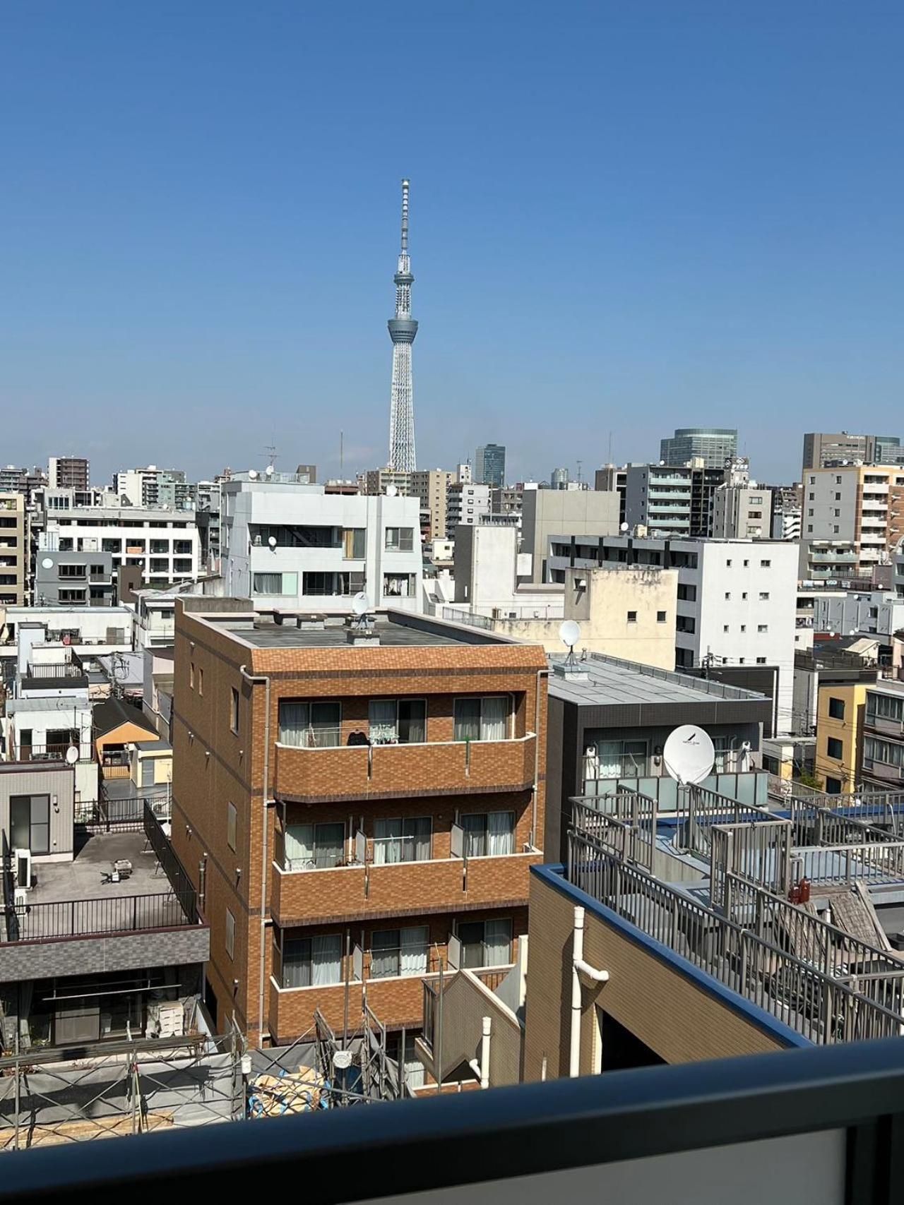 Skyhotel Kikukawa 駅徒歩2分 Tokio Buitenkant foto